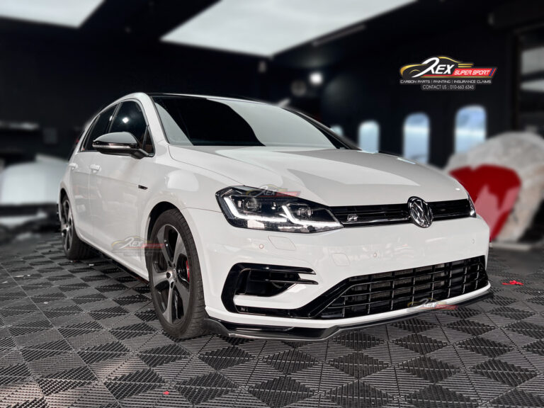 Golf MK7.5 R Front Lip Classic Black